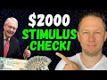$2000 Stimulus Check are Coming! Plus Chaos in Congress! Second Stimulus Check Update