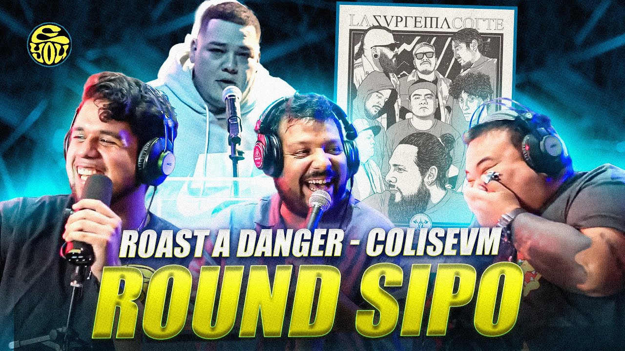 SIPO LE TIRA A TESS LA y HACE EL MEJOR ROUND DEL ROAST EN COLISEUM! - Reacción al Roast de Danger