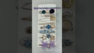 Rubela Metal Hair Clips Barrettes Pins for Women  Hollow Hairpin Korean Pearl Metal | #shorts