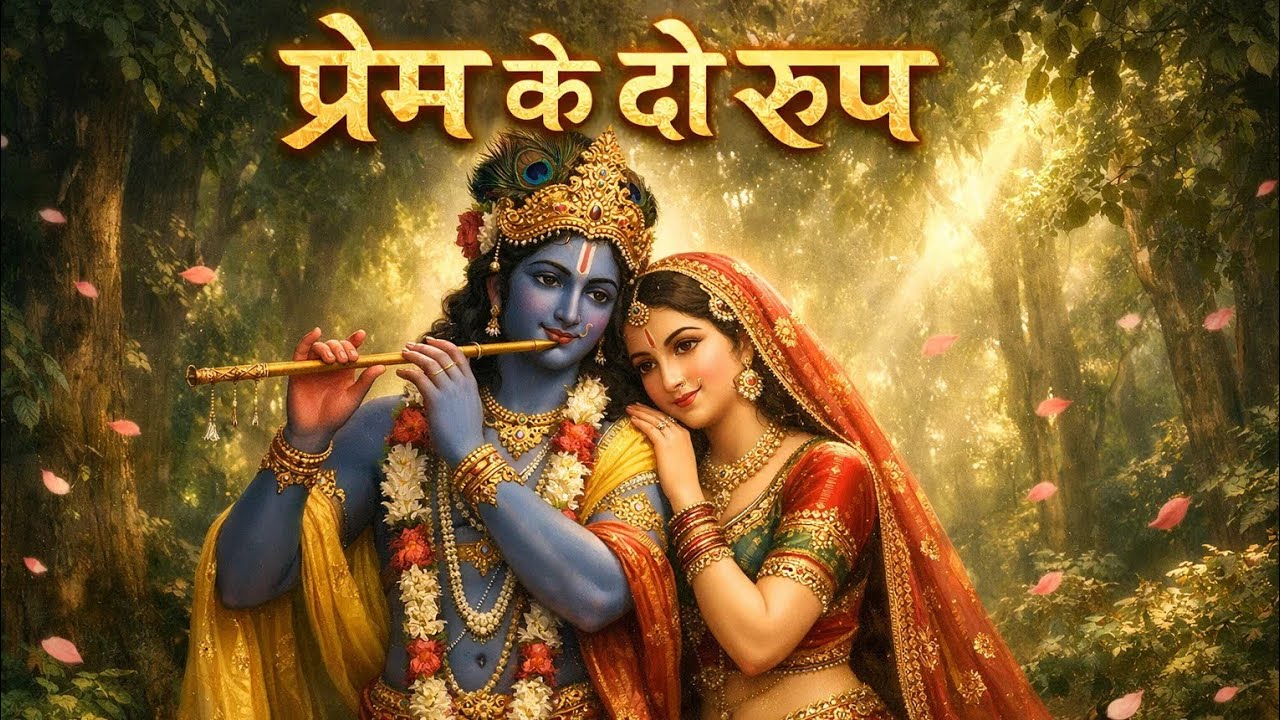 प्रेम के दो रूप | श्री राधा–कृष्ण जी का दिव्य भजन | Radhe Shyam