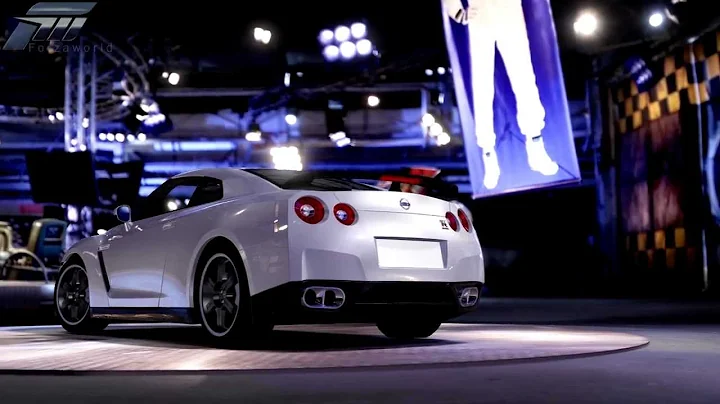 Forza 4 - Nissan GT-R SpecV - Power Lap Time - Top Gear EP 23