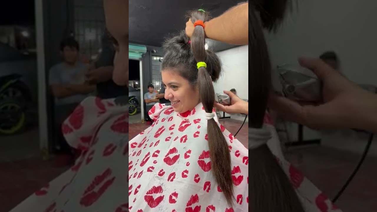 Long Thick Hair Buzz