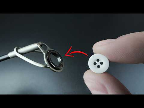 Just Use a BUTTON for Fishing - You Will Be Amazed!