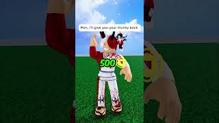 1 MILLION ROBUX NOW OR 1 ROBUX THAT DOUBLES EVERY DAY IN BLOX FRUITS #shorts
