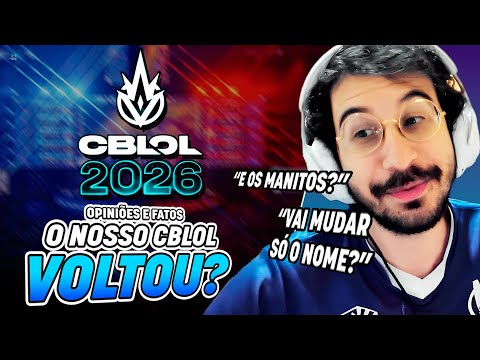 O CBLOL VAI VOLTAR EM 2026! REVOLTA REAGE e COMENTA SOBRE POSSÍVEIS MUDANÇAS!