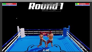 Unity Boxing Project video Early AI #10