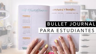 BULLET JOURNAL para ESTUDIANTES | Prepara tu bullet desde cero para el nuevo curso