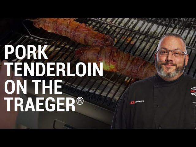 Traeger Bacon Wrapped Pork Tenderloin Ace Hardware Youtube