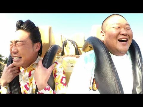 「みやぞんは絶叫マシーンでうたえるか」バンデット編／よみうりランドPR動画1