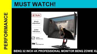 BenQ 32 inch 4K professional monitor BenQ Zowie XL2746S 27inch 240Hz Gaming Monitor Guide