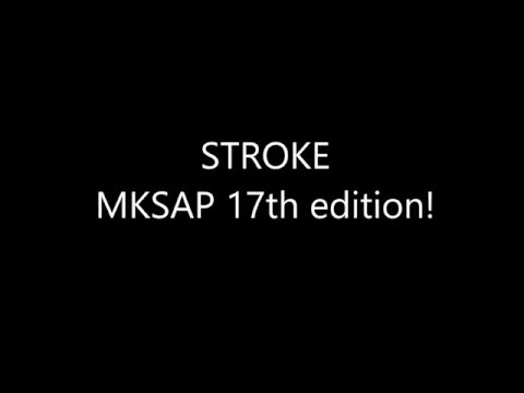 Stroke MKSAP 17