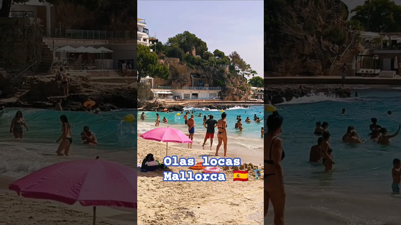 Olas locas en Mallorca 🇪🇸 