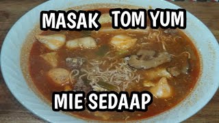 MASAK TOM YUM MIE SEDAAP