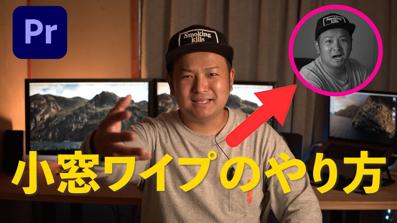 プレミアプロ 小窓ワイプのやり方 Youtube プレミアプロ 小窓ワイプのやり方 Youtube