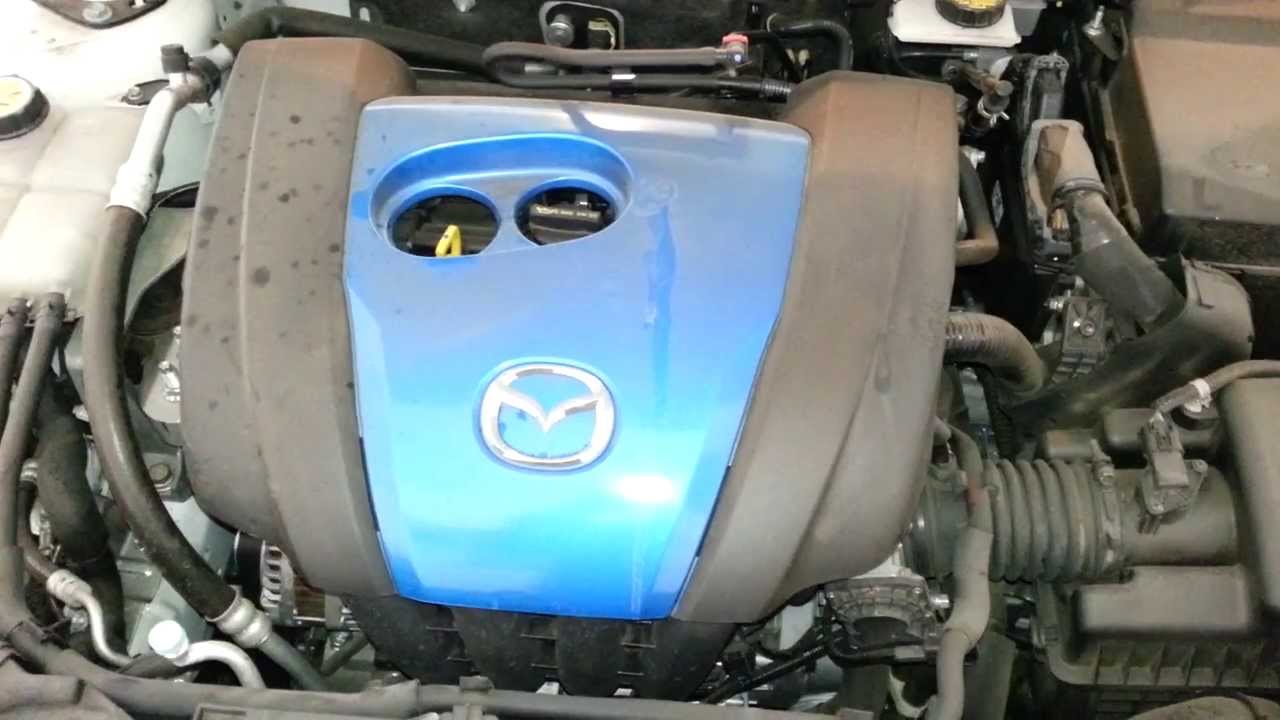 2012 Mazda Mazda3 - Skyactiv-G 2.0L I4 Engine Idling After Oil Change