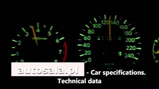 Toyota Carina E  1.6 16V engine speed test RPM