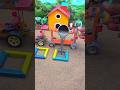 😱 Real Working Mini Tractor Making Cement Pillar | Amazing DIY Construction Machine 🚜 #shorts