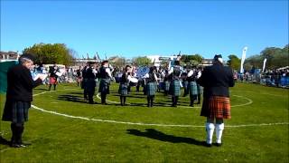 West Lothian Schools Pipe Band British Championship 2013