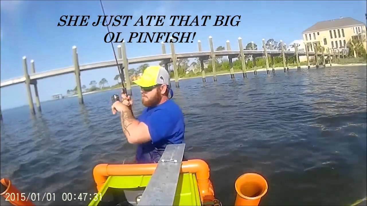 Wade fishing Pensacola Fl. for big gator trout YouTube