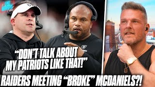 Raiders' Team Meeting "Broke" Josh McDaniels, Everyone Ripped Into Him Before Firing | Pat McAfee