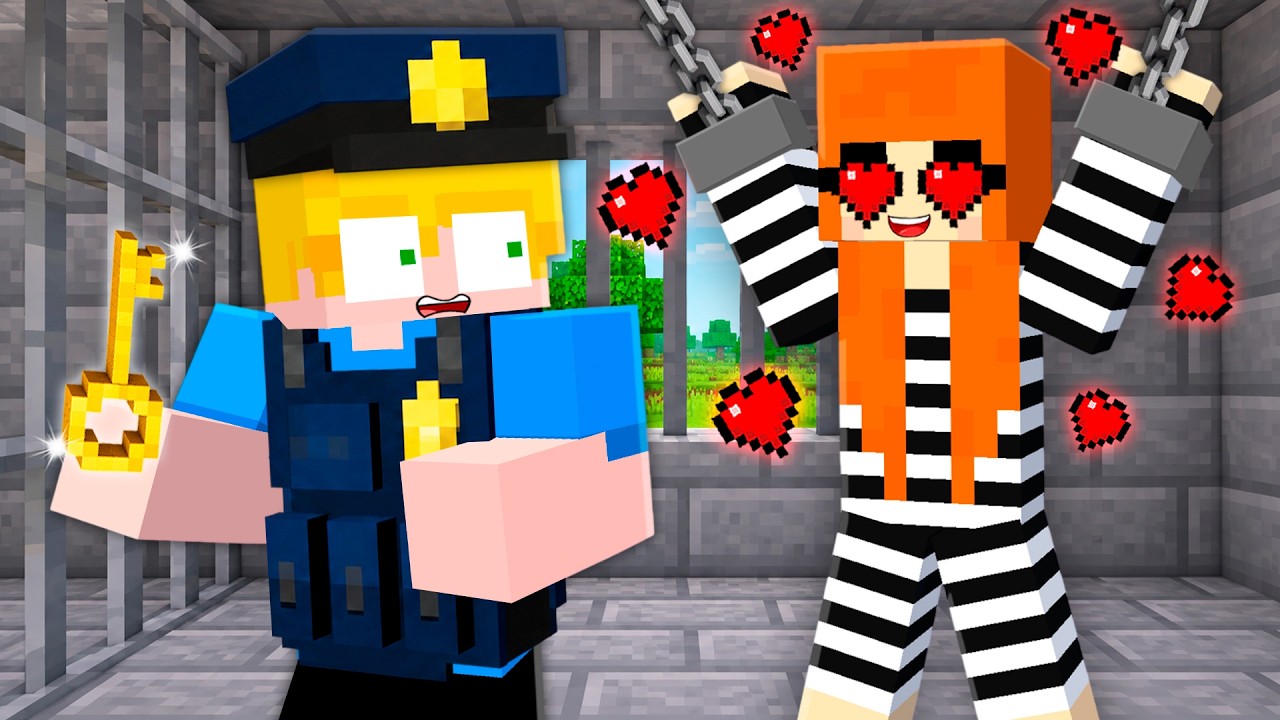 Minha AMIGA PRISIONEIRA se APAIXONOU por Mim no Minecraft!