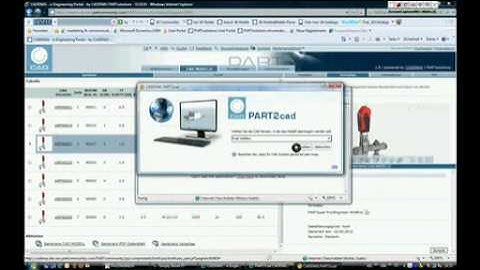 3D CAD model export in to ProE using PART2cad technology