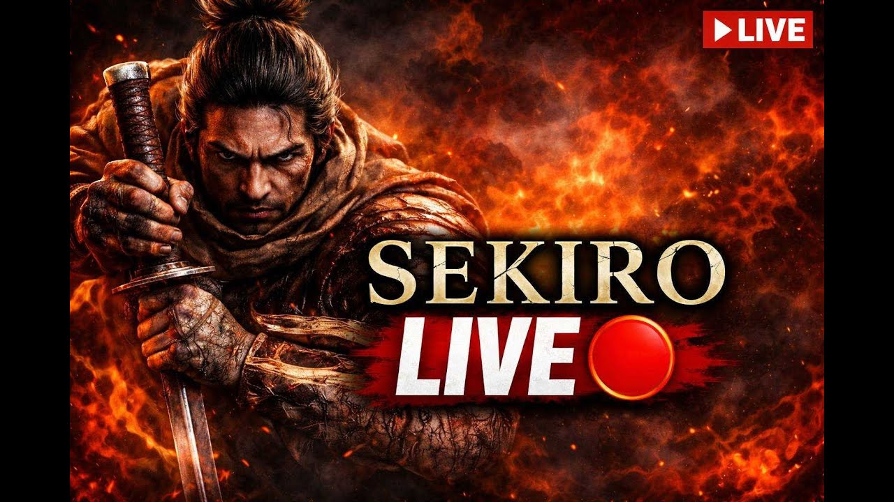 Is Sekiro Harder Than Dark Souls & Elden Ring? 🤯 | LIVE