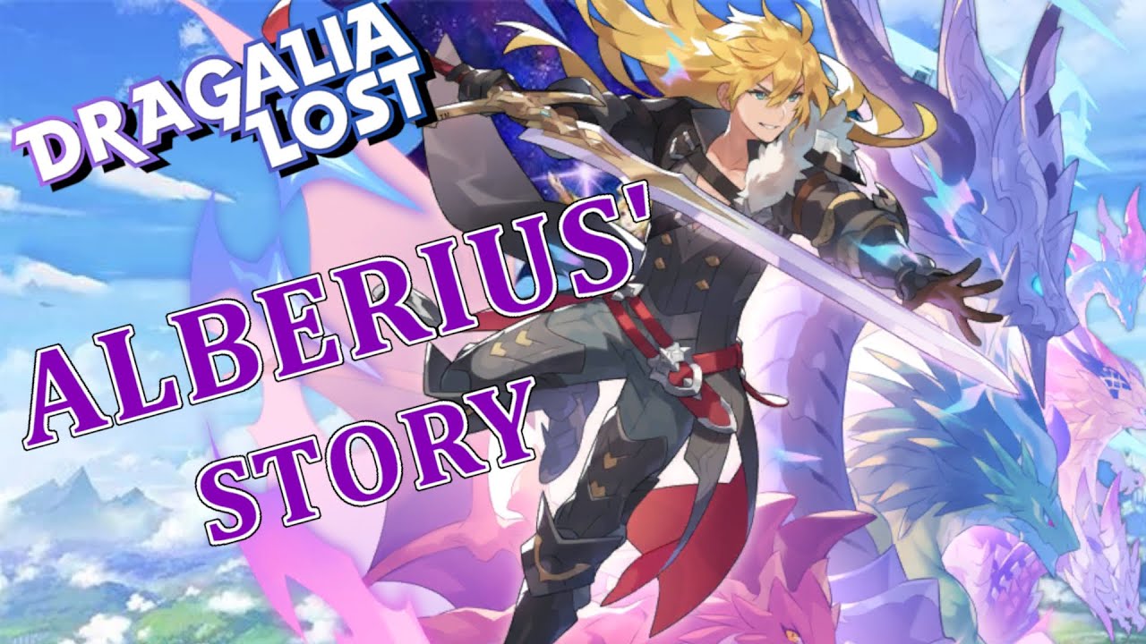 Dragalia Lost Alberius FULL Adventurer Story YouTube
