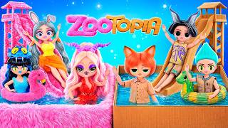 ¡Zootopia 2: Vacaciones de Cartón y de Peluche! 6 Manualidades de Moda para Muñecas