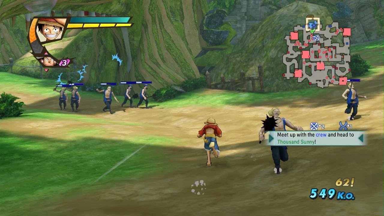 ONE PIECE: PIRATE WARRIORS 3 Ch. 5 Ep. 1 - The Straw Hats Return to ...