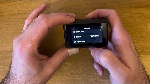 How To Format The Memory Card On A DJI OSMO Action Camera 4.