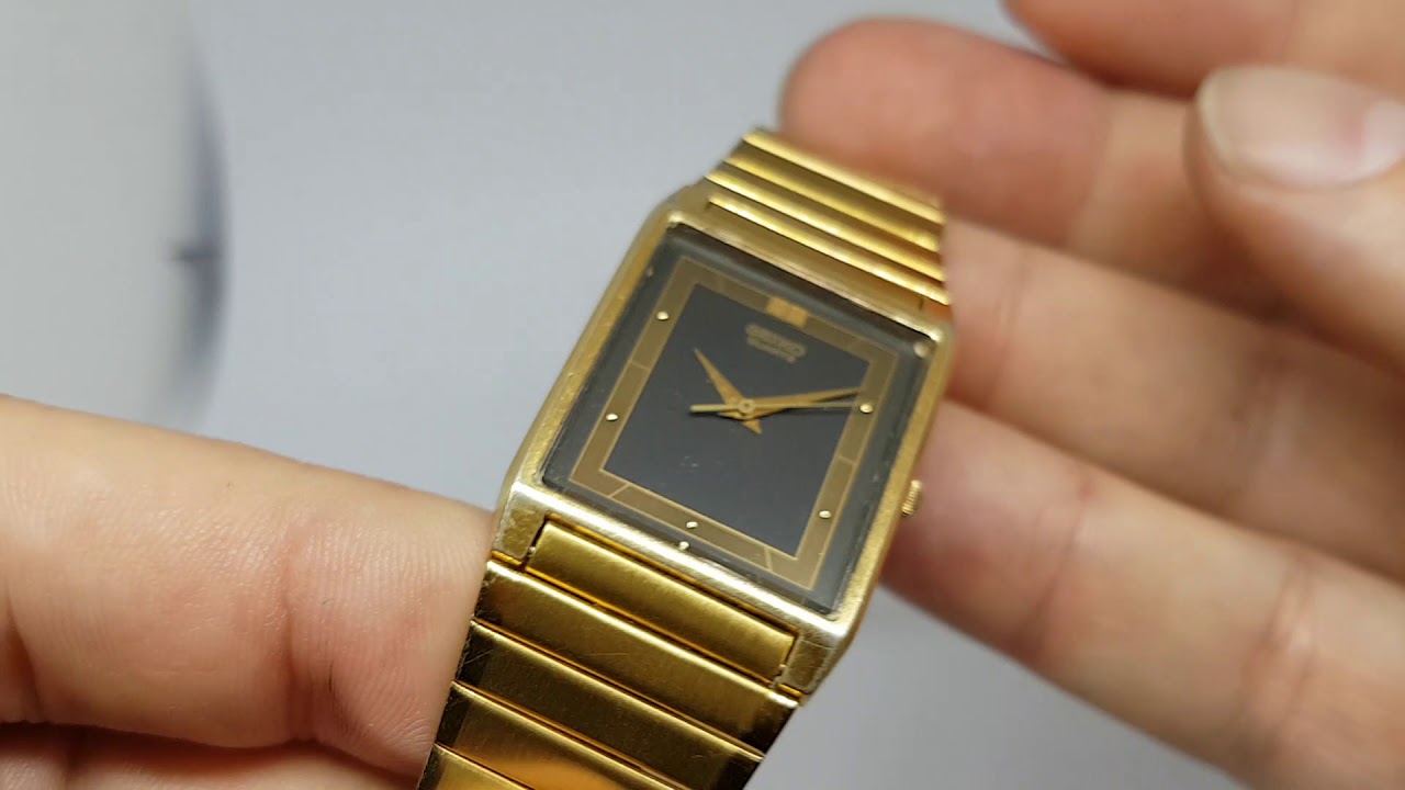 1997 Seiko 5Y31-5040 vintage watch with original bracelet - YouTube
