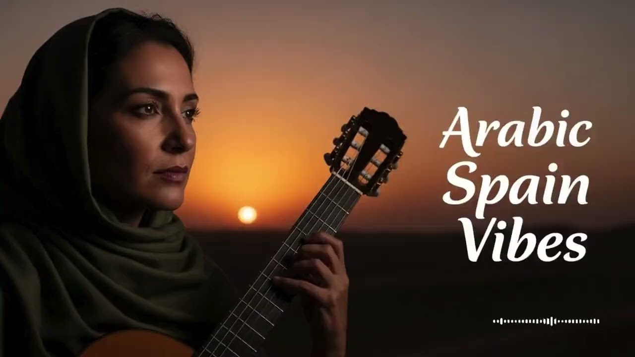 Arabic Spanish Flamenco Guitar Instrumental Music – Emotional Sahara Night Instrumental