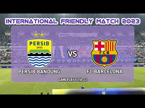dipo88 x badaitoto - UJI COBA 2023 | PERSIB BANDUNG VS FC BARCELONA