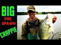 Pre Spawn Crappie fishing using Livescope March 22, 2020