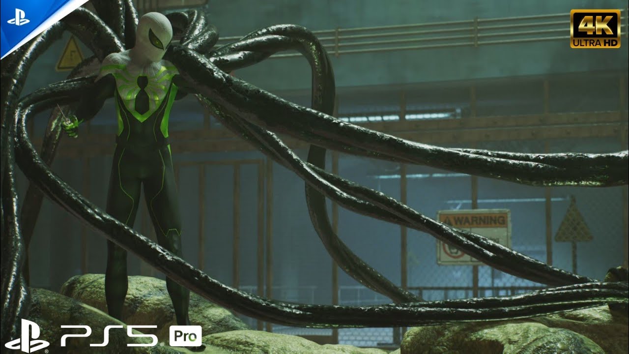 spider man 2 gameplay Ps5 pro 60 fps 4k