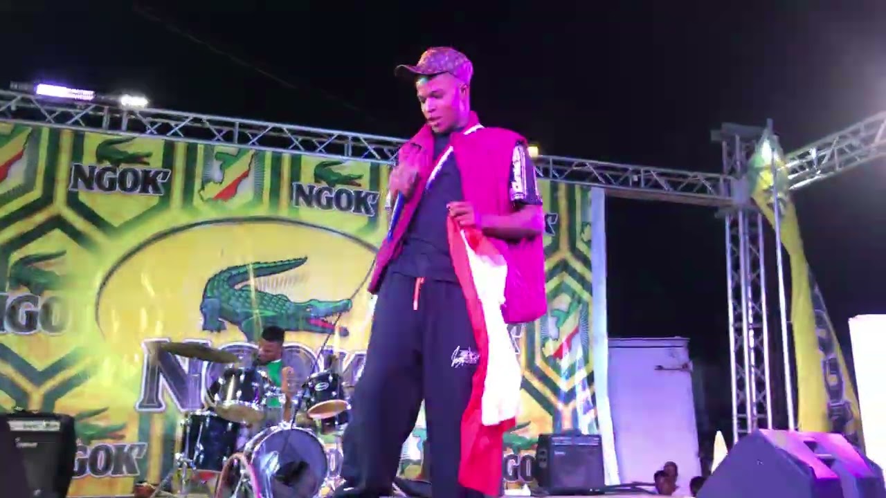 Dollar Gucci Ask 242🇨🇬 au show case dans son quartier NK Monaco🇲🇨  l'artiste du peuple valider 👍🏽