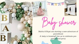 Baby Shower Preparations at Home in Canada|| #babywelcome #babylove #motherhood #babyshorts #parents