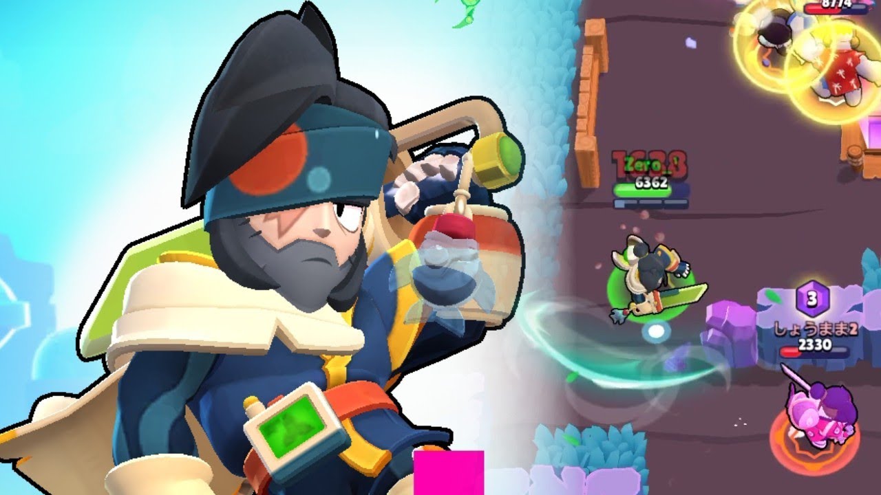 Kenji☆①⑦ Review Skin Grizzled Kenji - Brawl Stars - YouTube