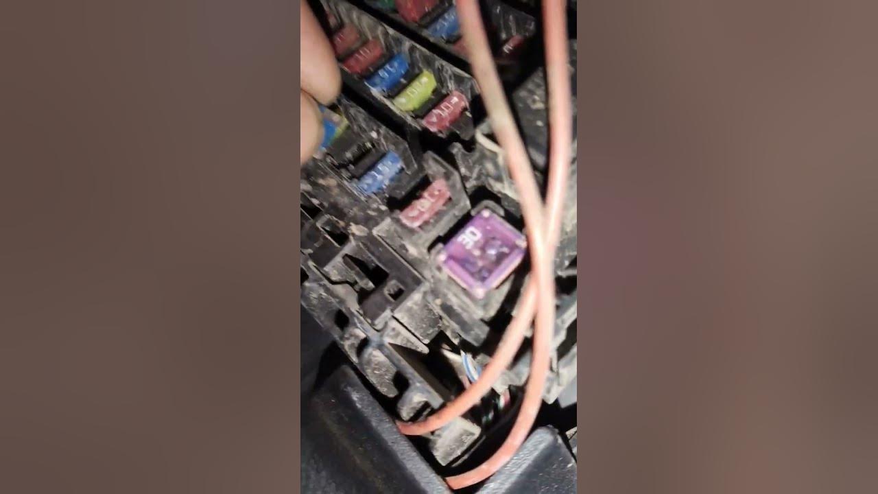 horn fuse change#automobile #car #zeesh