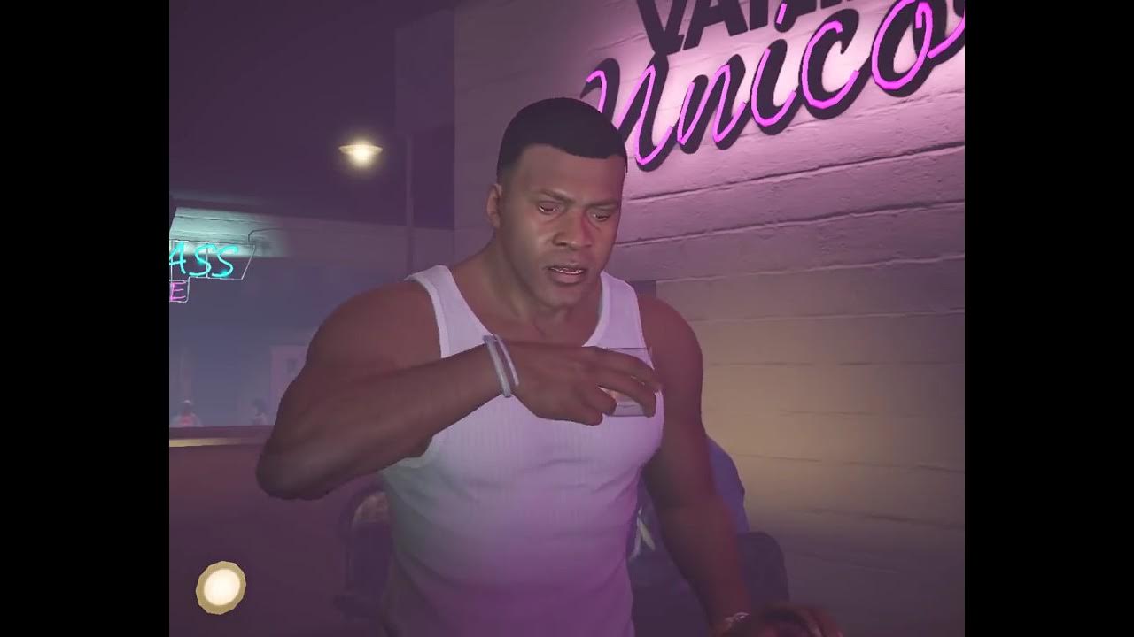 GTA 5 PC Franklin"s Nude Lap Dance YouTube