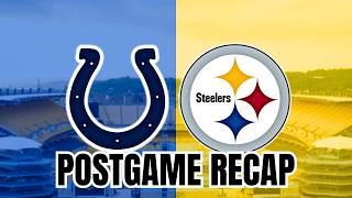 Steelers Beat The Colts 34-22 | Jaylen Warren's Outstanding Performance | Postgame Recap