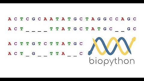 BioPython - Moleküler Biyoloji İçin Python - Biopython Modülü Tanıtımı - Örneklerle Birlikte
