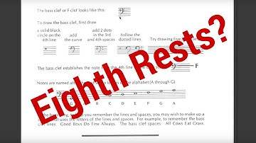 Theory Thursday #22: Eighth Rests