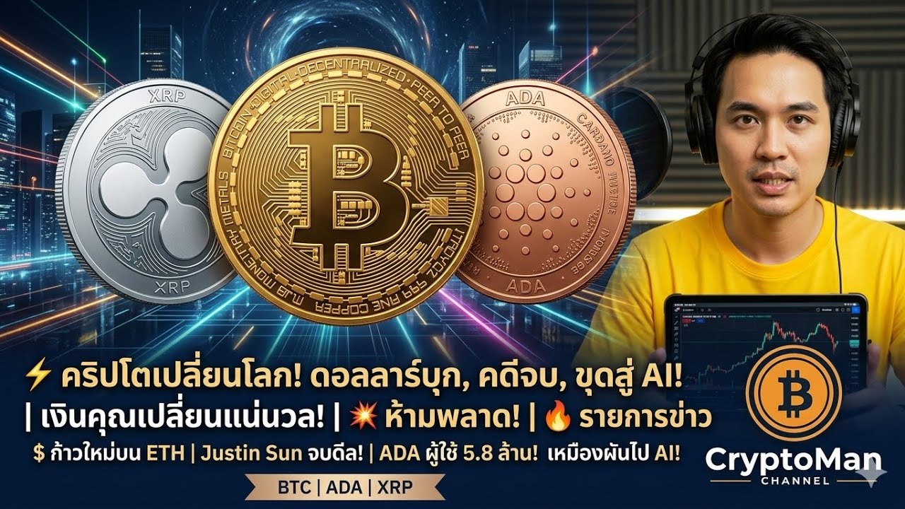 อัปเดต XRP, TRX, ADA: Ripple เปิดตัวเหรียญใหม่ RLUSD และความเคลื่อนไหวล่าสุดที่คุณห้ามพลาด