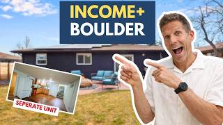 $1.175M Boulder Home with Rental Potential + Incredible Backyard (South Boulder Tour)
