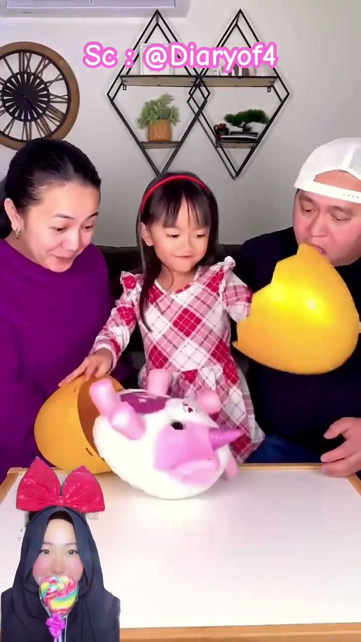 PAPA DAN MAMA REBUTAN TELUR EMAS ⁉️ tapi Adik sangat BiJak Membagi Rata ?@Diaryof4 #shorts #funny