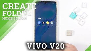 How to Create Folder on Home Screen in VIVO V20 – Move Files to Folders