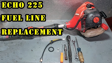 Echo 225 fuel line and primer bulb replacement