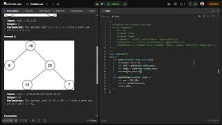 124 || Hard || Binary Tree Maximum Path Sum || Leetcode || C++
